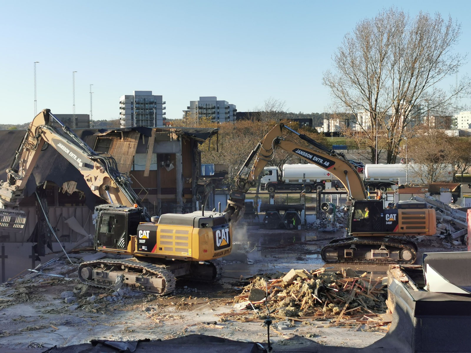 Rivning i Göteborg